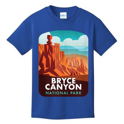 Retro Vintage Bryce Canyon National Park Kids T-Shirt