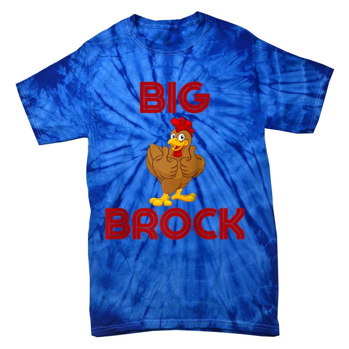 Retro Vintage Big Cock Brock Humor Tie-Dye T-Shirt