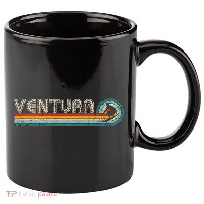 Retro Ventura California Surfing Outfit 1980s Ventura 11oz C Handle Ceramic Mug