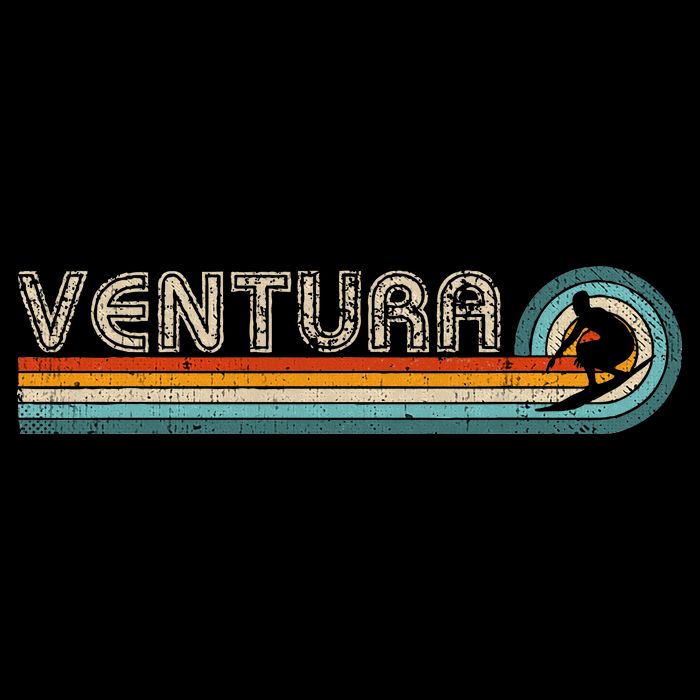 Retro Ventura California Surfing Outfit 1980s Ventura Womens Tank Top