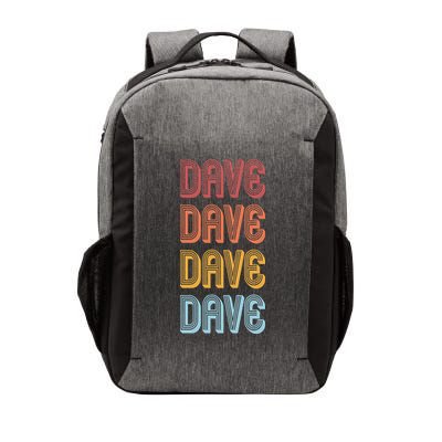 Retro Vintage Custom Name Dave Vector Backpack