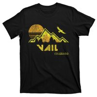 Retro Vail Colorado Distressed Home T-Shirt