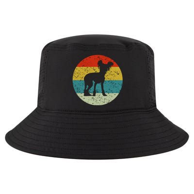 Retro Vintage Chinese Crested Cool Comfort Performance Bucket Hat