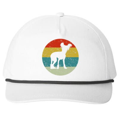 Retro Vintage Chinese Crested Snapback Five-Panel Rope Hat