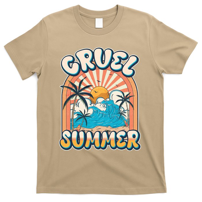 Retro Vintage Cruel Summer Tropical Beach Vacation T-Shirt