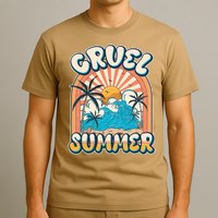 Retro Vintage Cruel Summer Tropical Beach Vacation T-Shirt