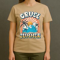 Retro Vintage Cruel Summer Tropical Beach Vacation T-Shirt
