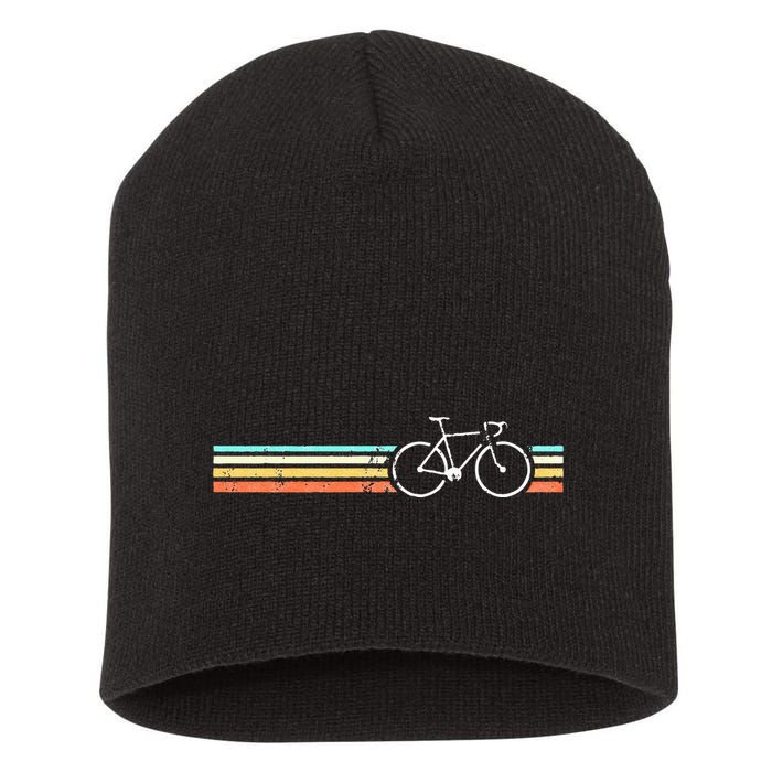 Retro Vintage Cycling Road Bike Short Acrylic Beanie