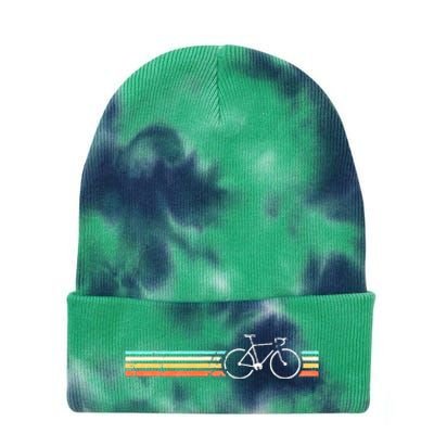 Retro Vintage Cycling Road Bike Tie Dye 12in Knit Beanie