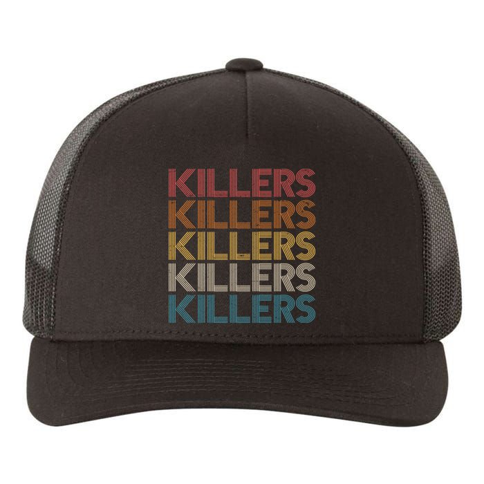 Retro Vintage Colors Killers Logo Yupoong Adult 5-Panel Trucker Hat