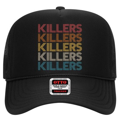 Retro Vintage Colors Killers Logo Trucker Hat