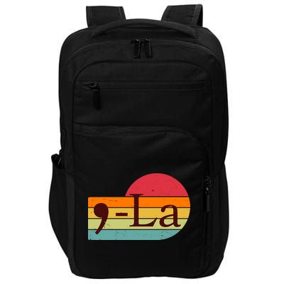 Retro Vintage Comma La Kamala Harris 2024 Impact Tech Backpack