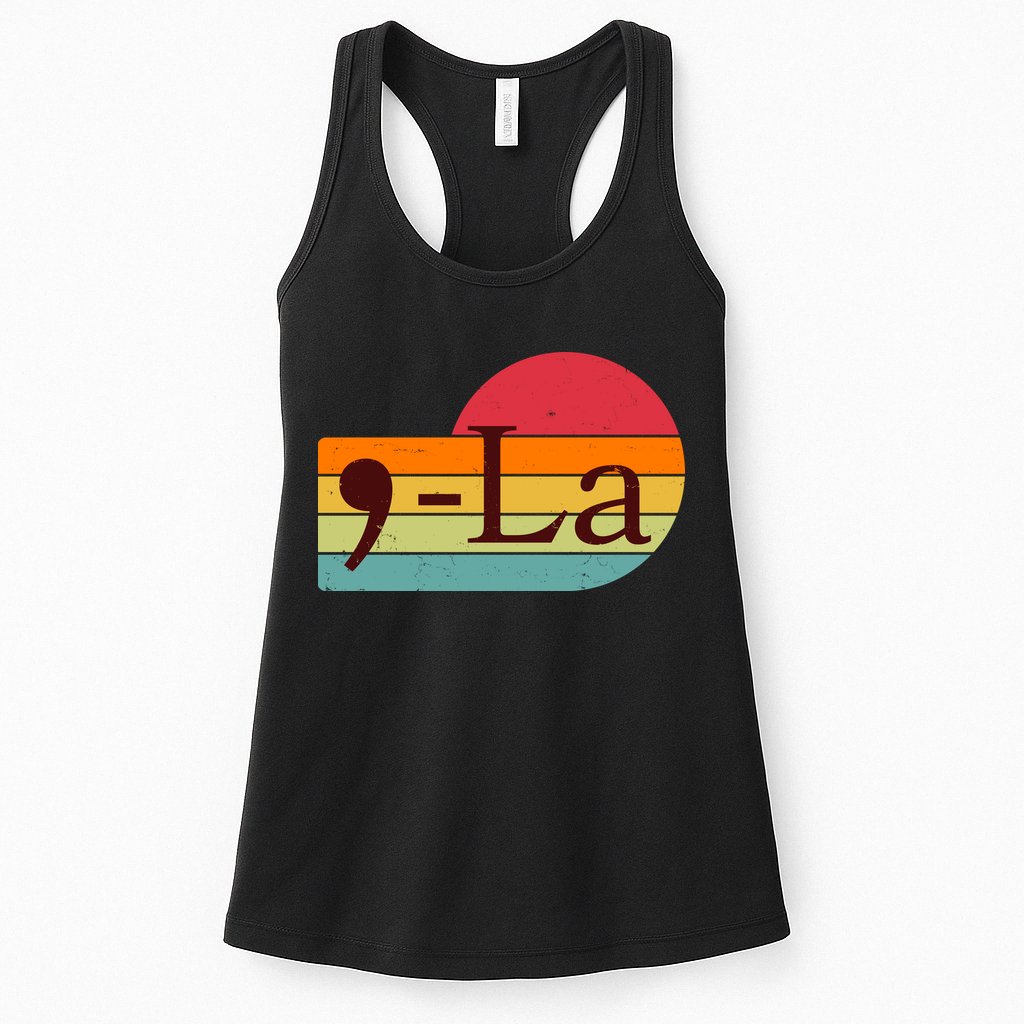 Retro Vintage Comma La Kamala Harris 2024 Womens Tank Top