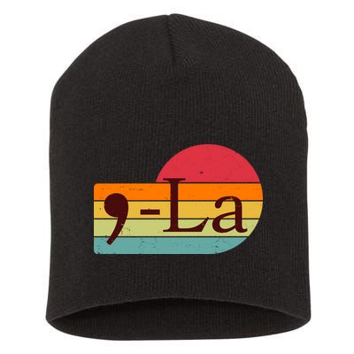 Retro Vintage Comma La Kamala Harris 2024 Short Acrylic Beanie