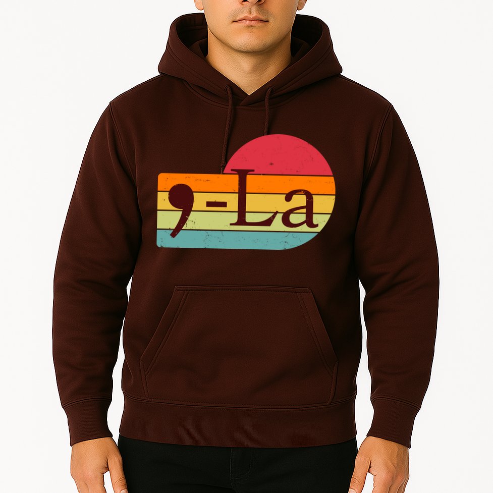 Retro Vintage Comma La Kamala Harris 2024 Hoodie