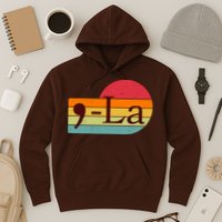 Retro Vintage Comma La Kamala Harris 2024 Hoodie