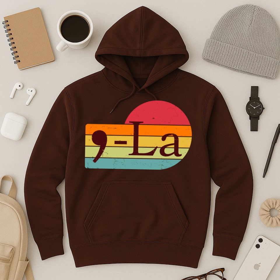 Retro Vintage Comma La Kamala Harris 2024 Hoodie