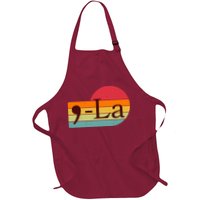 Retro Vintage Comma La Kamala Harris 2024 Apron