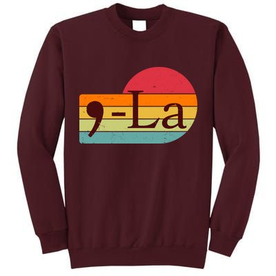 Retro Vintage Comma La Kamala Harris 2024 Tall Sweatshirt