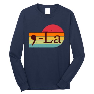 Retro Vintage Comma La Kamala Harris 2024 Long Sleeve Shirt