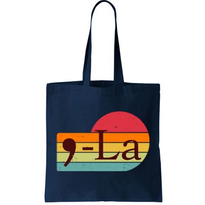 Retro Vintage Comma La Kamala Harris 2024 Tote Bag