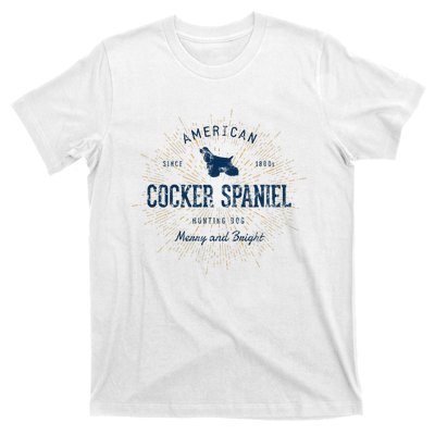 Retro Vintage Cocker Spaniel T-Shirt