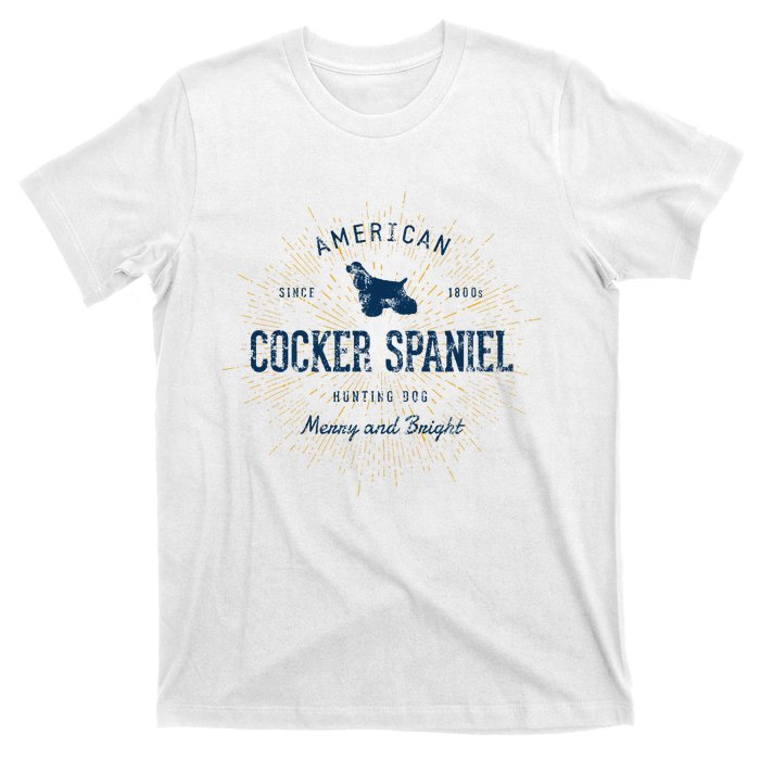 Retro Vintage Cocker Spaniel T-Shirt