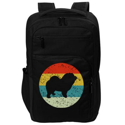 Retro Vintage Chow Chow Impact Tech Backpack