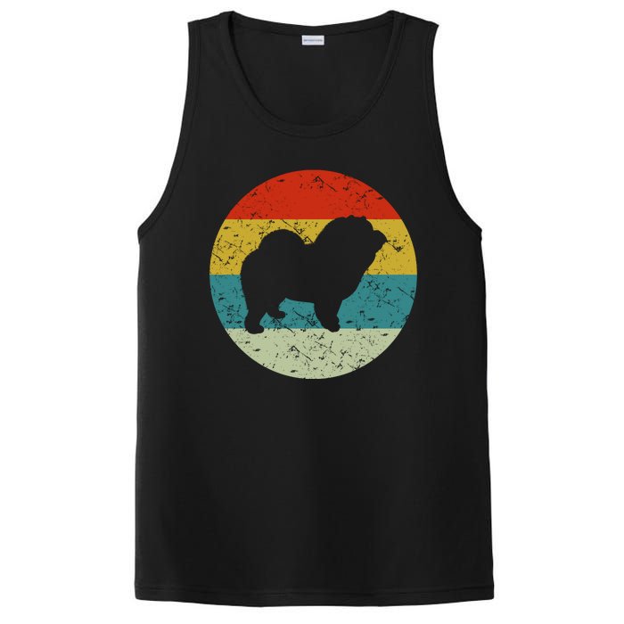 Retro Vintage Chow Chow PosiCharge Competitor Tank