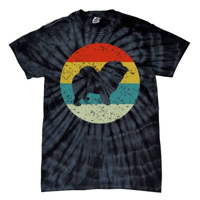 Retro Vintage Chow Chow Tie-Dye T-Shirt