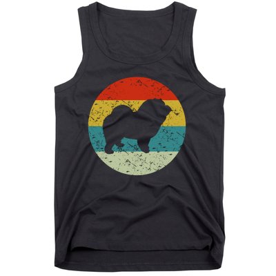 Retro Vintage Chow Chow Tank Top