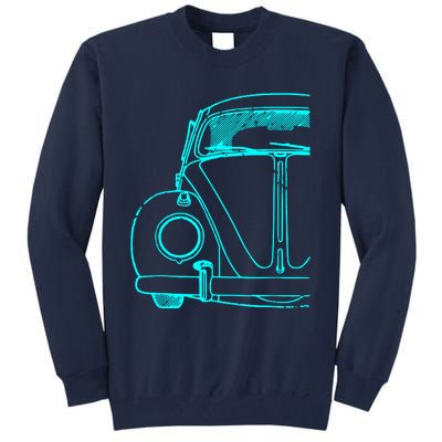 Retro Vintage Car Tall Sweatshirt