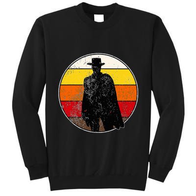 Retro Vintage Cowboy Outlaw Western Tall Sweatshirt