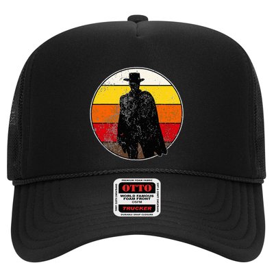 Retro Vintage Cowboy Outlaw Western Trucker Hat