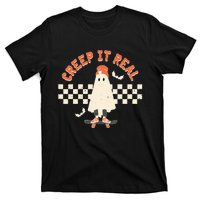 Retro Vintage Creep It Real Ghost Halloween T-Shirt