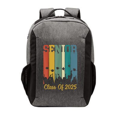 Retro Vintage Class Of 2025 Senior 2025 Graduation 2025 Vector Backpack