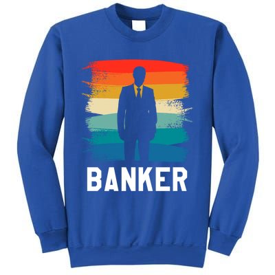 Retro Vintage Classic Banker Banking Gift Sweatshirt