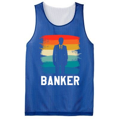 Retro Vintage Classic Banker Banking Gift Mesh Reversible Basketball Jersey Tank