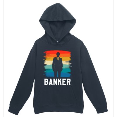 Retro Vintage Classic Banker Banking Gift Urban Pullover Hoodie