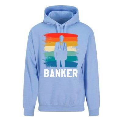 Retro Vintage Classic Banker Banking Gift Unisex Surf Hoodie