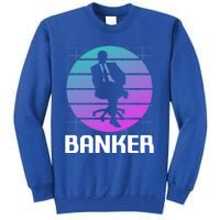 Retro Vintage Classic Banker Banking Gift Tall Sweatshirt