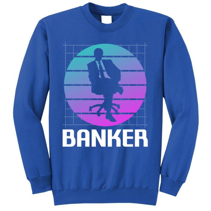 Retro Vintage Classic Banker Banking Gift Tall Sweatshirt