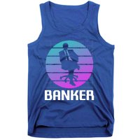 Retro Vintage Classic Banker Banking Gift Tank Top