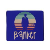 Retro Vintage Classic Banker Banking Gift Mousepad