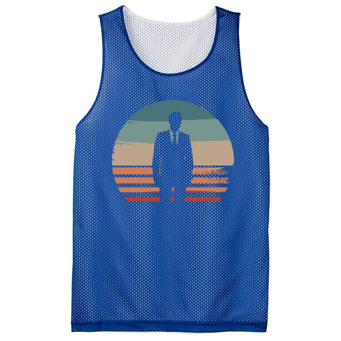 Retro Vintage Classic Banker Banking Gift Mesh Reversible Basketball Jersey Tank