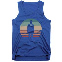 Retro Vintage Classic Banker Banking Gift Tank Top