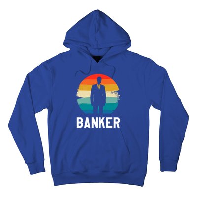 Retro Vintage Classic Banker Banking Cute Gift Hoodie