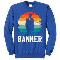 Retro Vintage Classic Banker Banking Cute Gift Sweatshirt