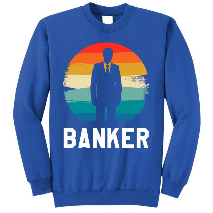 Retro Vintage Classic Banker Banking Cute Gift Sweatshirt