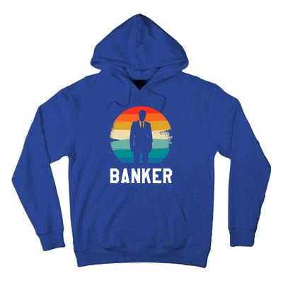 Retro Vintage Classic Banker Banking Cute Gift Tall Hoodie